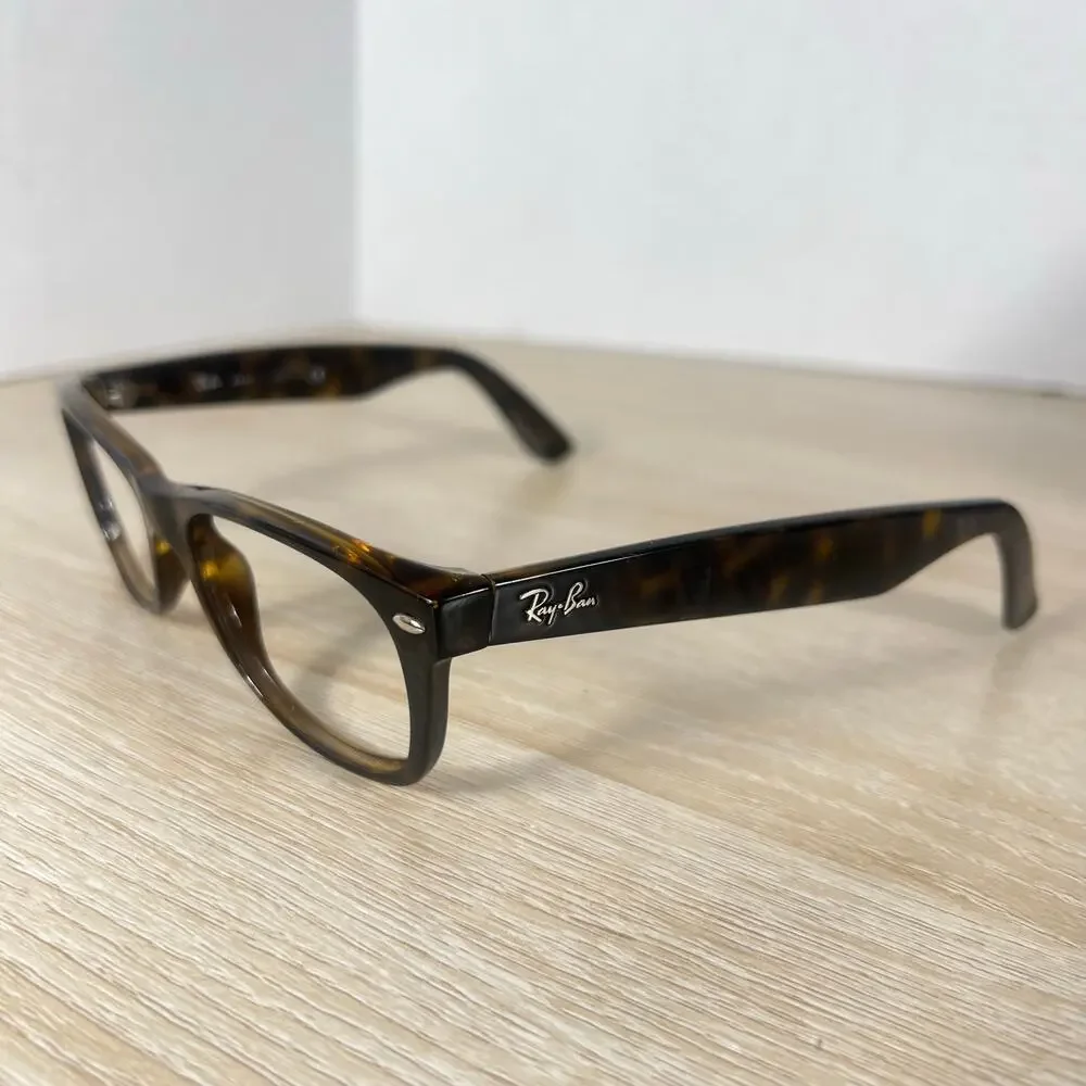 Ray-Ban RB2132 New Wayfarer 710 Sunglasses Tortoise 52-18-145 FRAMES ONLY Italy